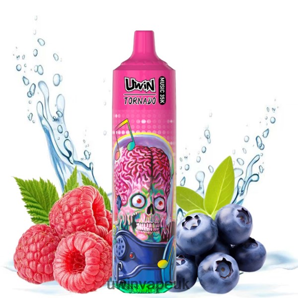 UWIN Vape UK - UWIN CRYSTAL 35K DISPOSABLE VAPE Blueberry Raspberry F26BVZ16